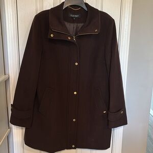 Like New! 3/4 length Ellen Tracy XL 65% wool coat